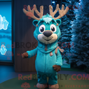 Costume mascotte de renne...