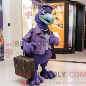 Lilla Dodo Bird maskot...