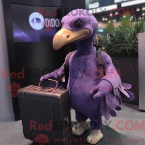Lilla Dodo Bird maskot...