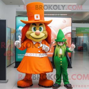 Orange Leprechaun Hat...