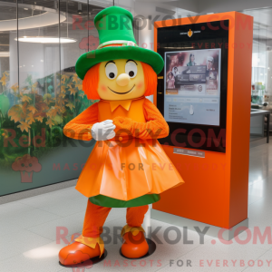 Orange Leprechaun Hat...