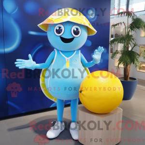 Costume mascotte de citron...
