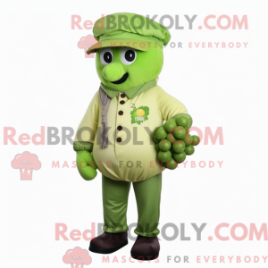 Costume mascotte de raisin...