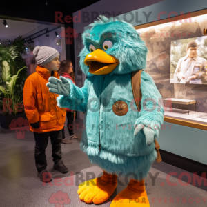 Disfraz de mascota Teal...