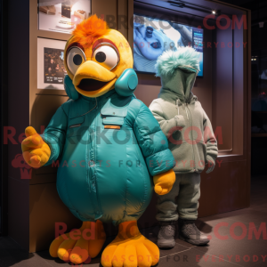 Disfraz de mascota Teal...
