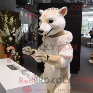 Máscara Beige Marten com...