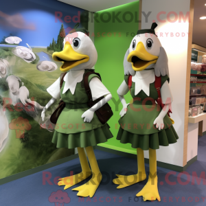 Olive Swans...
