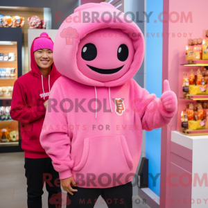 Pink Fried Rice maskot...