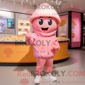 Maskotdraktfigurat Pink...