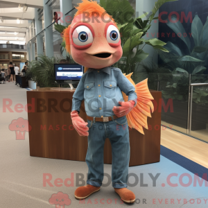 Personaggio mascotte Peach...