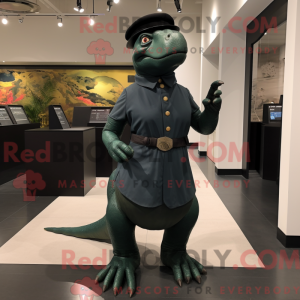 Figura de máscara de dragão...