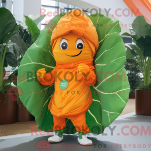 Orange Cabbage Leaf...