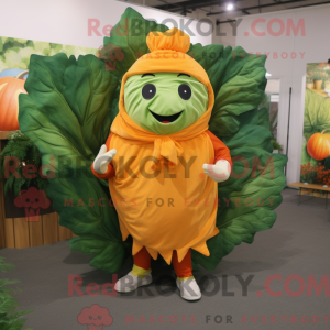 Orange Cabbage Leaf...