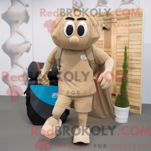 Costume de mascotte Tan...