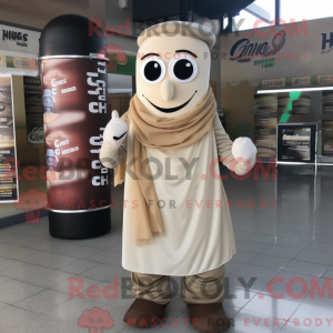 Beżowa maskotka Guinnessa...