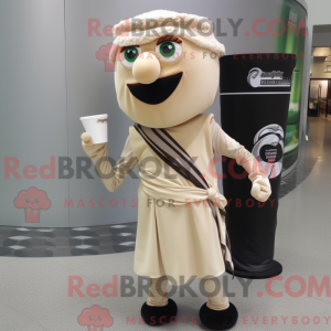 Beżowa maskotka Guinnessa...