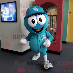 Teal Baseball Ball...