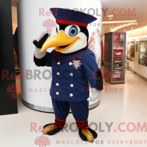 Marine specht mascotte...