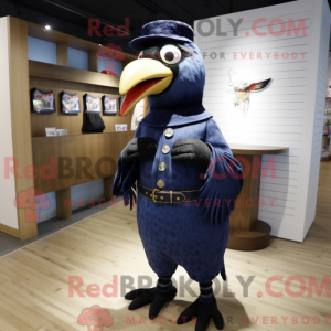 Postava maskota Navy datel...