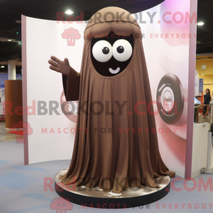 Brown Ghost mascottekostuum...