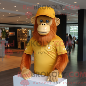 Gull Orangutang maskot...