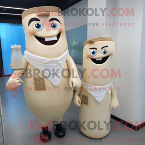 Beżowa butelka...