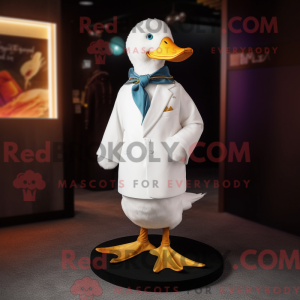 Máscara de Pato Branco com...