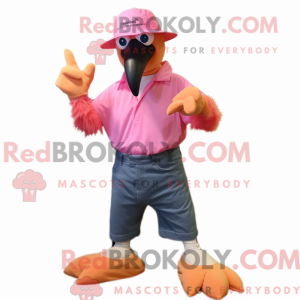 Maskottchenkostüm Pink Dodo...