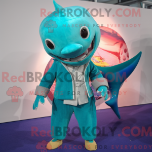 Turquoise zwaardvis...