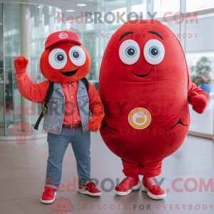 Postava maskota Red Bagels...