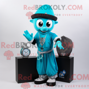 Cyan Magician maskerad...