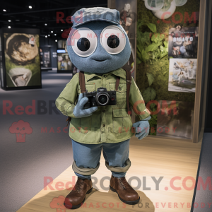 Olive Camera Maskottchen...