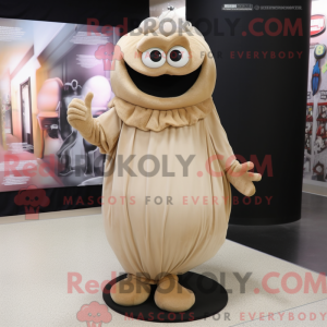 Mascotte de Cyclope beige...