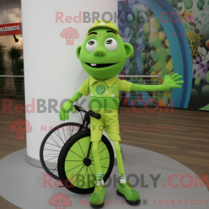 Limegrønn...