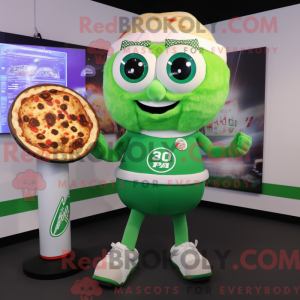 Groene pizza...