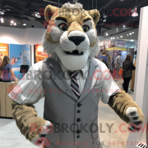 Gray Saber-Toothed Tiger...