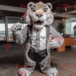 Gray Saber-Toothed Tiger...