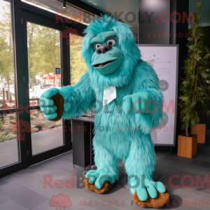 Blauwgroen Sasquatch...