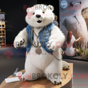 Máscara White Beaver com...