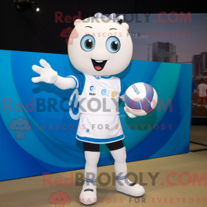 Volleyball-Ball-Maskottchen...