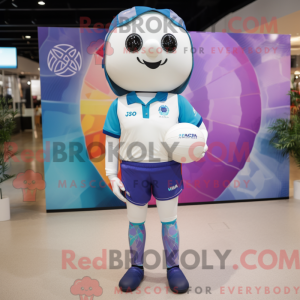 Volleyboll-maskotdraktfigur...