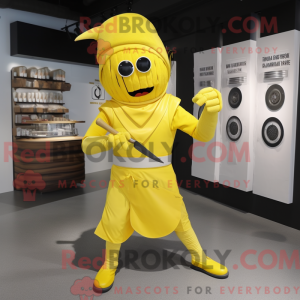 Costume mascotte de lanceur...