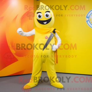 Costume mascotte de lanceur...