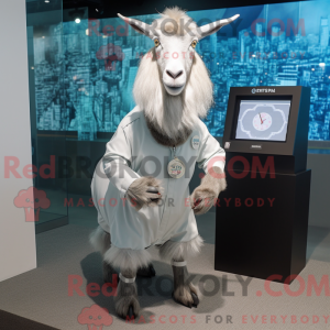 Grey Boer Goat maskot...