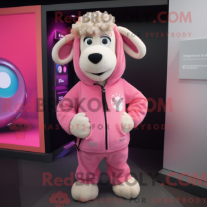 Disfraz de mascota de Pink...