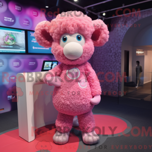 Disfraz de mascota de Pink...