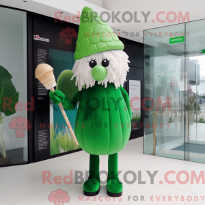 Personaggio mascotte cono...