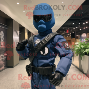 Navy Gi Joe maskot kostym...
