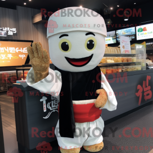 Máscara de sushi kledd com...
