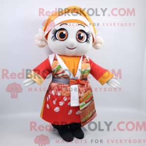 Sushi maskot kostume...